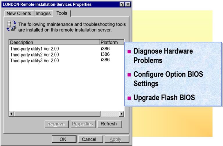 Configuring Maintenance and Troubleshooting Utilities