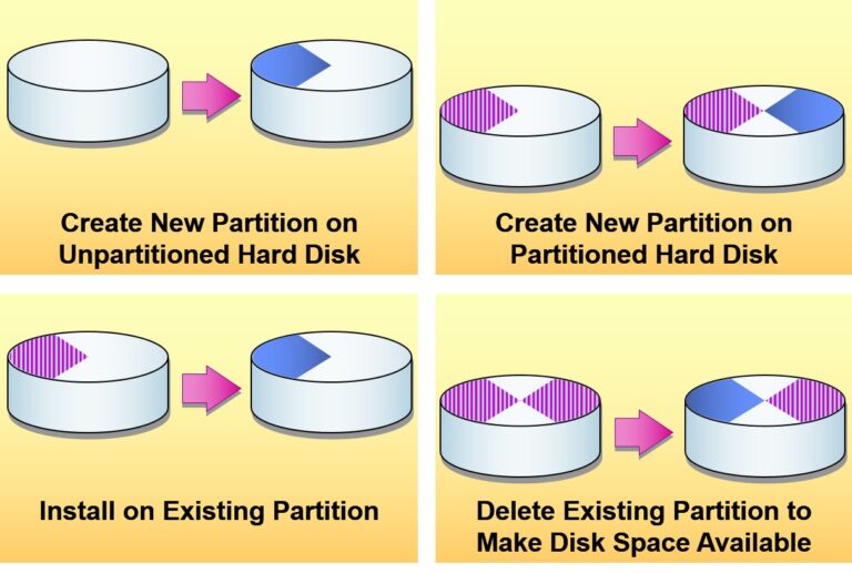 Determining Disk Partition Options