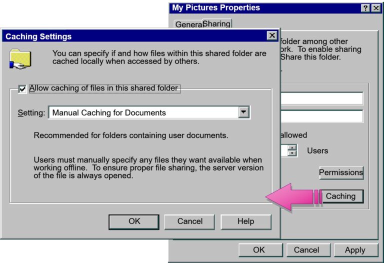 Implementing Offline Files