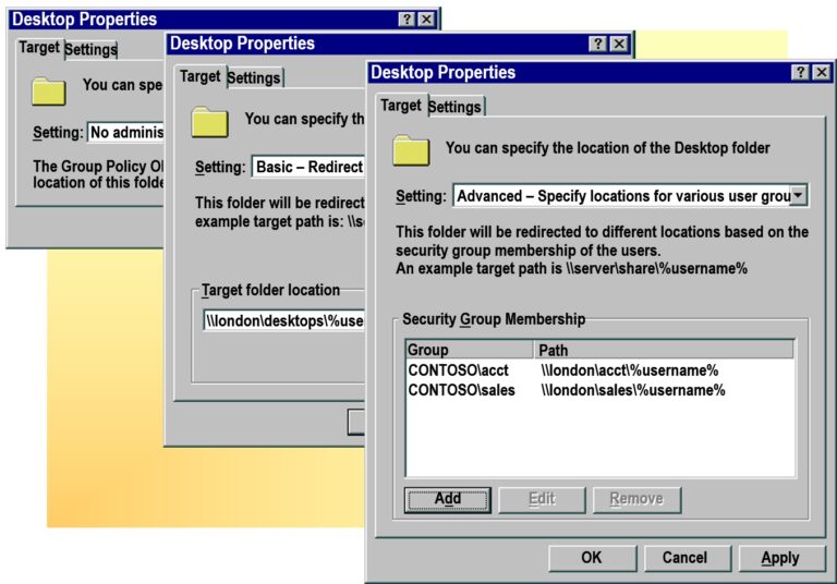 Setting a Target Location